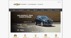 Desktop Screenshot of caronechevrolet.com.mx